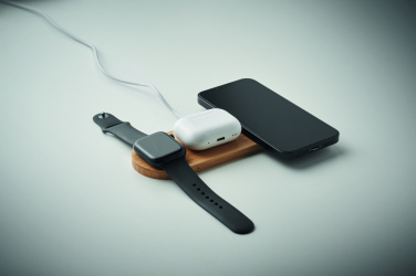 Logo trade liikelahja mainoslahja tuotekuva: 3 in 1 15W langaton laturi